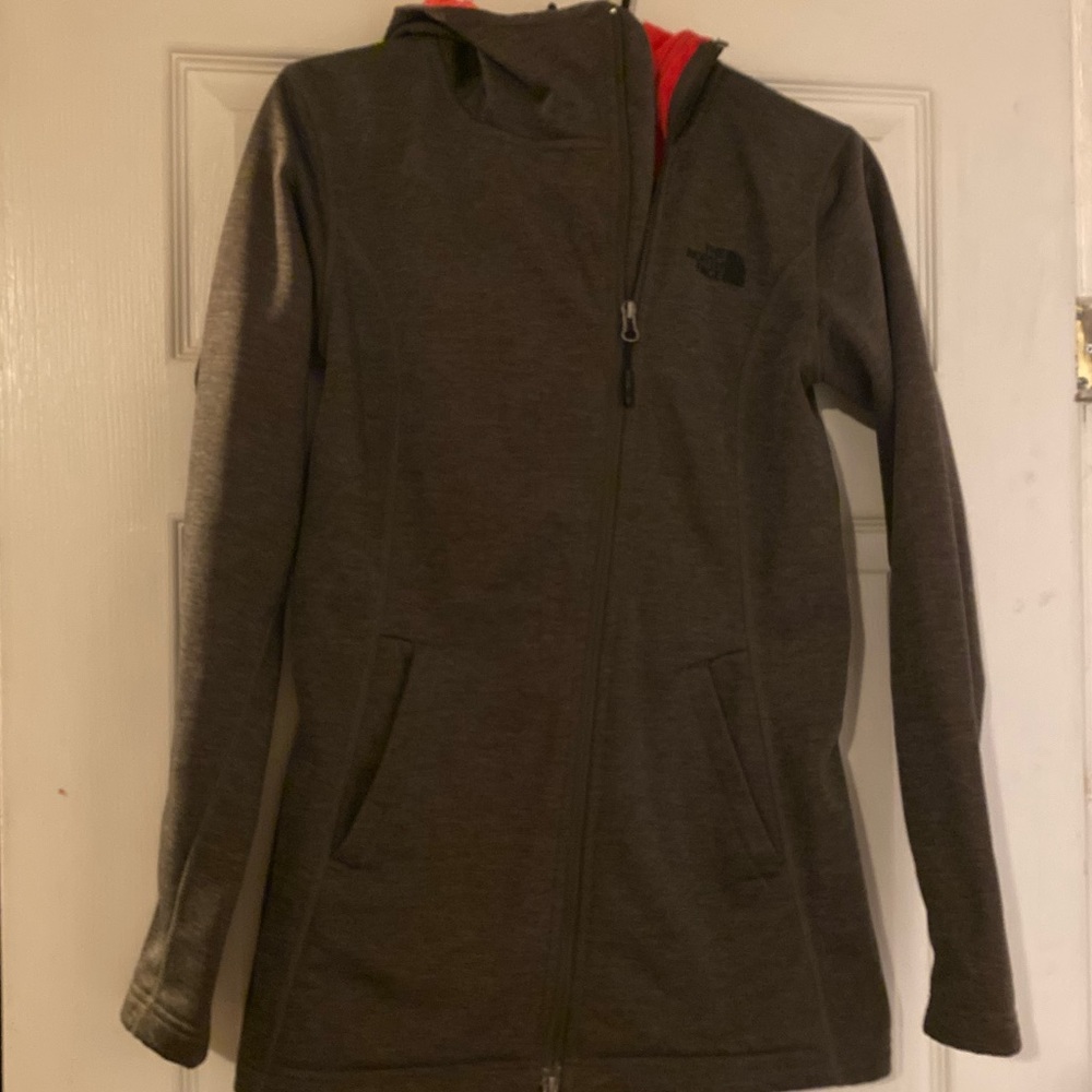 The Northface jacket olive color